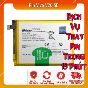 Pin Webphukien cho Vivo V20 SE, V20SE B-O6 B-06 4100 mAh